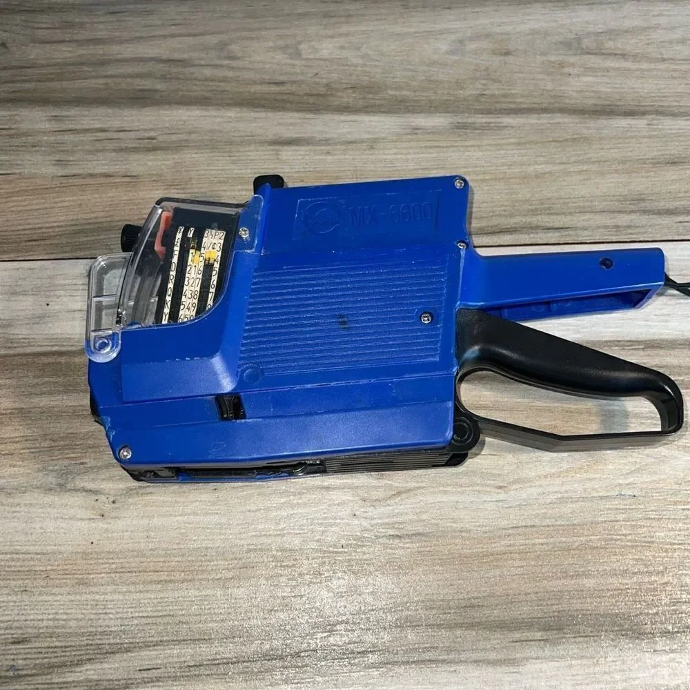 MX 6600 L-Plus Label Gun | 2 Lines 10 Characters Commercial Pricing Gun Read